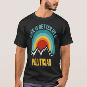 Camiseta Como político