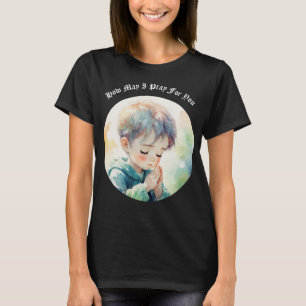Camiseta Como Posso Orar Por Você