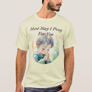 Camiseta Como Posso Orar Por Você