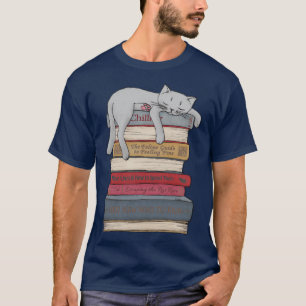 Camiseta Como Relaxar Como um Amigo Gato vintage