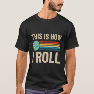 Camiseta Como Rolo Bocce Bocci Player Lawn Boliche Bo