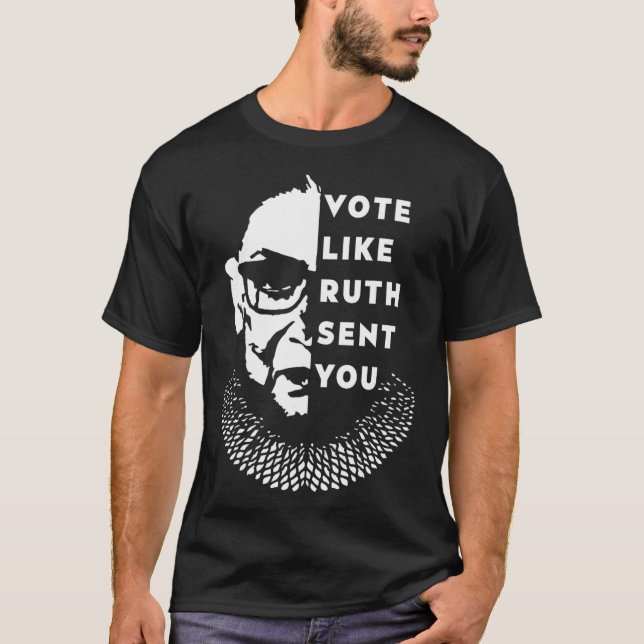 Camiseta Como Ruth Te Enviou - Feminista (Frente)