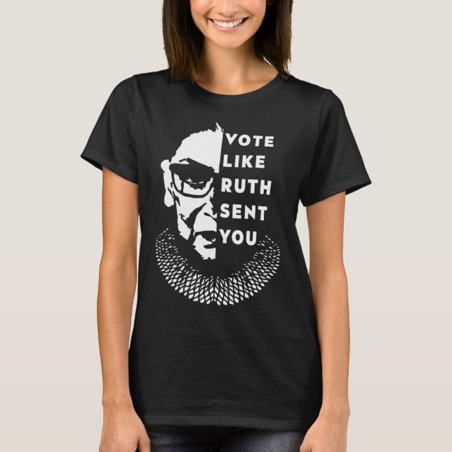Camiseta Como Ruth Te Enviou - Feminista (Frente)