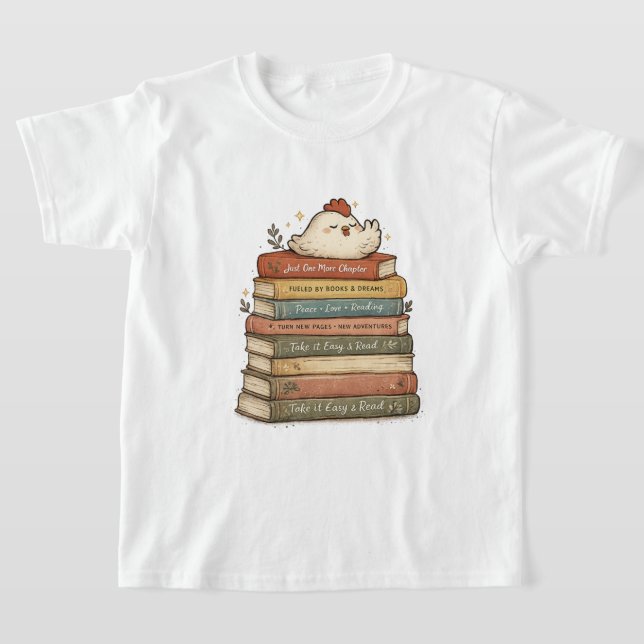 Camiseta Como se acalmar como uma galinha (Postura )