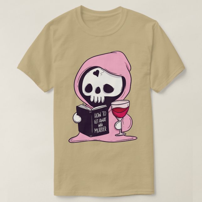 Camiseta Como se safar de homicídio (Frente do Design)