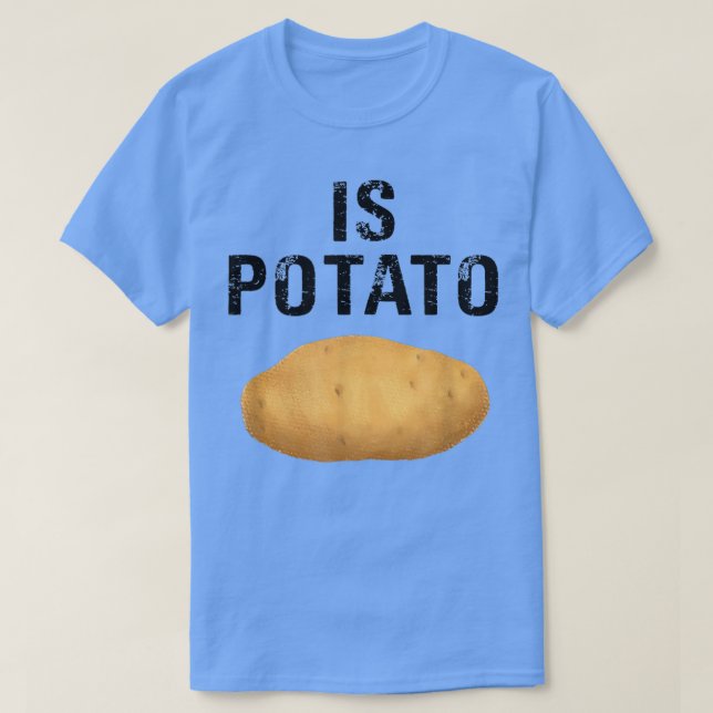 Camiseta Como Se Vê Na Noite Tarde, Batata 19 (Frente do Design)