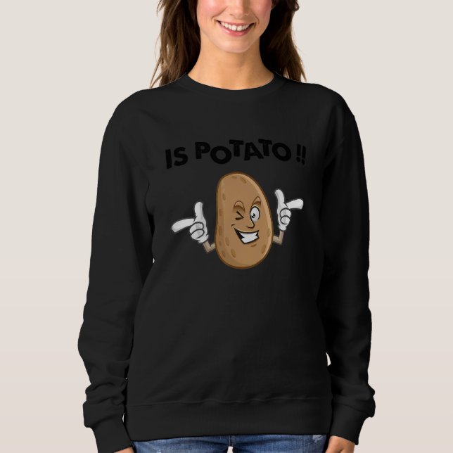 Camiseta Como Se Vê Na Televisão É Batata (Frente)