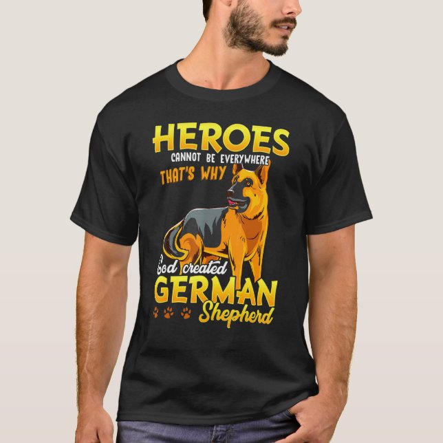 Camiseta Como Se Você Cachorasse Só Melhor Design German sh (Frente)