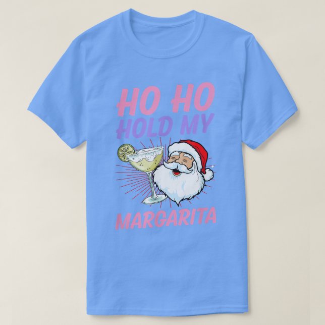 Camiseta Como Segura O Natal Da Margarita Nos Papais noeis  (Frente do Design)