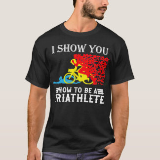 Camiseta Como ser um triatleta triathlon 1