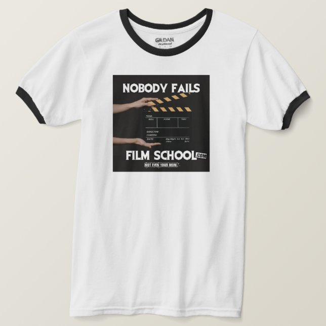 Camiseta Como Sua Mãe | Cineasta NFFS | Slate Design (Frente do Design)