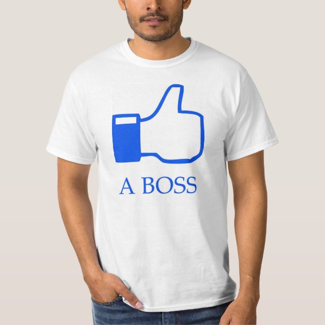 Camiseta Como um chefe (Frente)