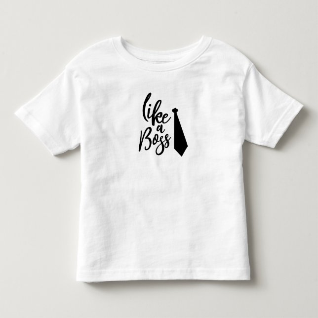 Camiseta Como um Chefe (Frente)
