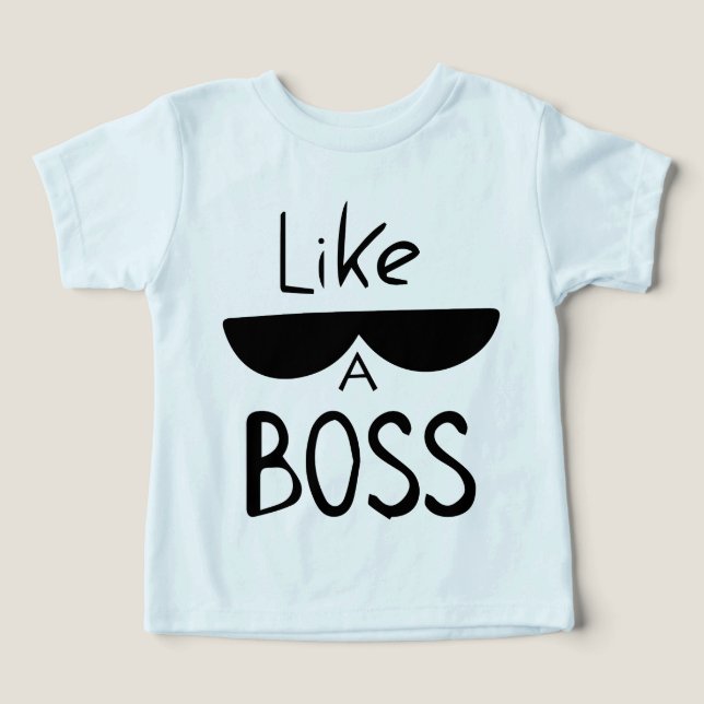Camiseta Como um Chefe (Design frontal)