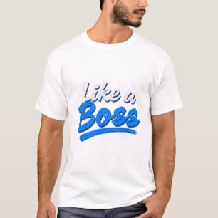 Camiseta como um chefe