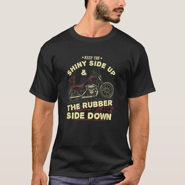 Camiseta Como um guerreiro: Hamlet de Biker (Frente)