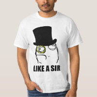 Como um senhor Monocle Raiva Cara Meme