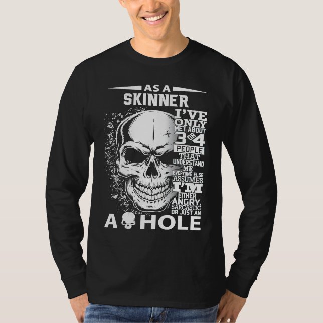 Camiseta Como um SKINNER eu só conheci cerca de 3 4 pessoas (Frente)