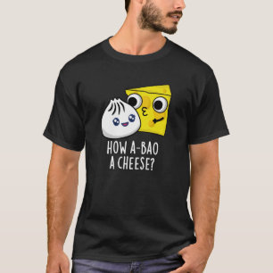Camiseta Como uma Comida Engraçada de Queijo Pun Dark BG