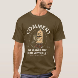 Camiseta Como vai com o teu pequeno malandro aí?