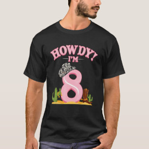 Camiseta Como vai Cowgirl 8º Aniversário Oeste País Sulista