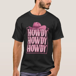Camiseta Como vai Cowgirl Oeste Rodeio Sul Para M