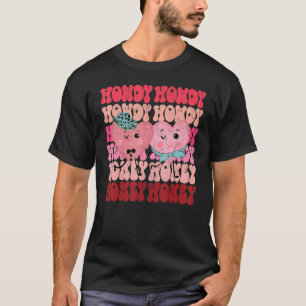 Camiseta Como vai, Mel Dia dos Namorados Cowgirl Elegante C
