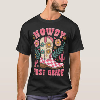 Camiseta Como vai Primeira Série Professor Western Cowboy