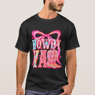 Camiseta Como vai todos Botas de Cowboy Coquette Laço Ocide