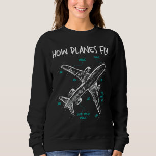 Camiseta Como Voam os Aviões - Engenheiro Aeroespacial Aero
