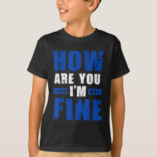 Camiseta Como Você É Uma Boa Consciência Da Saúde Mental