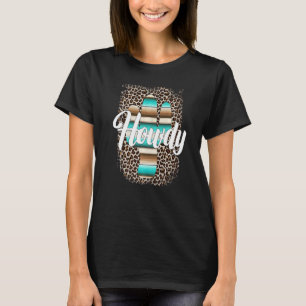 Camiseta COMO VOCÊ ESTÁ Leopardo Cacto Serape Impressão de