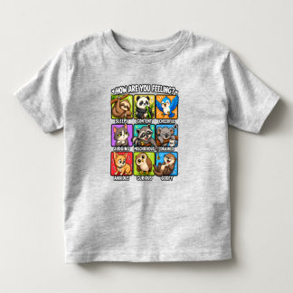 Camiseta Como Você Está Se Sentindo? Estados de Animais