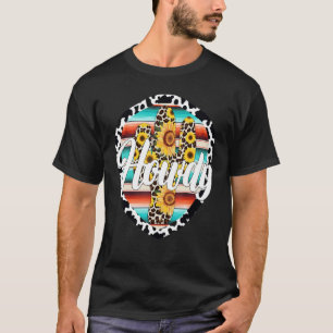 Camiseta COMO VOCÊ ESTÁ Vaca Leopardo Cacto Serape Impress