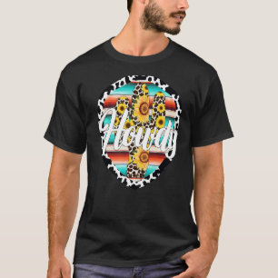 Camiseta COMO VOCÊ ESTÁ Vaca Leopardo Cacto Serape Impress