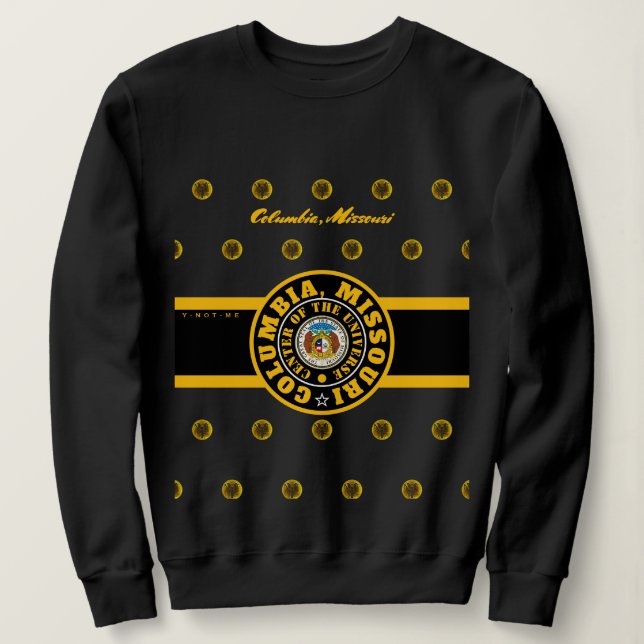 CAMISETA COMOCOU COLUMBIA, MO (COU) 2 (Frente do Design)