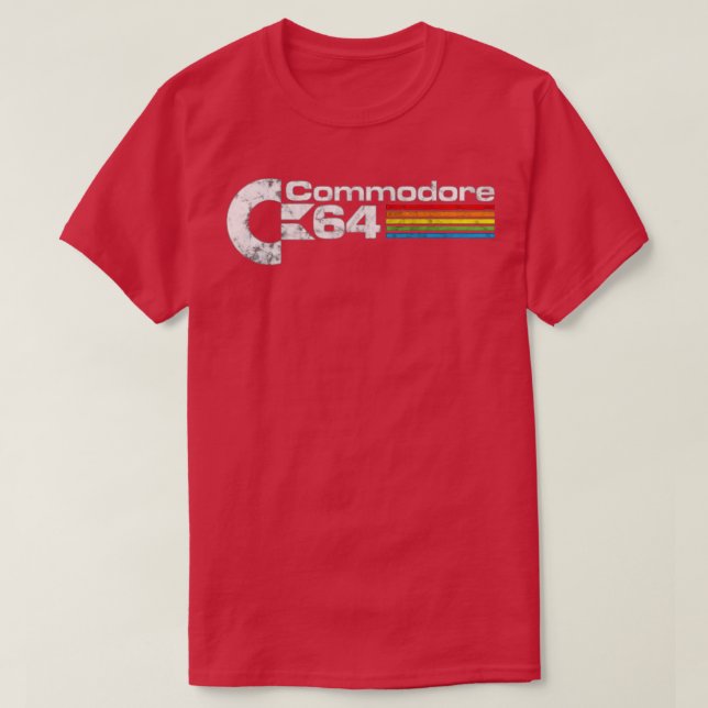 Camiseta COMODORE 64 Merchandise (Frente do Design)