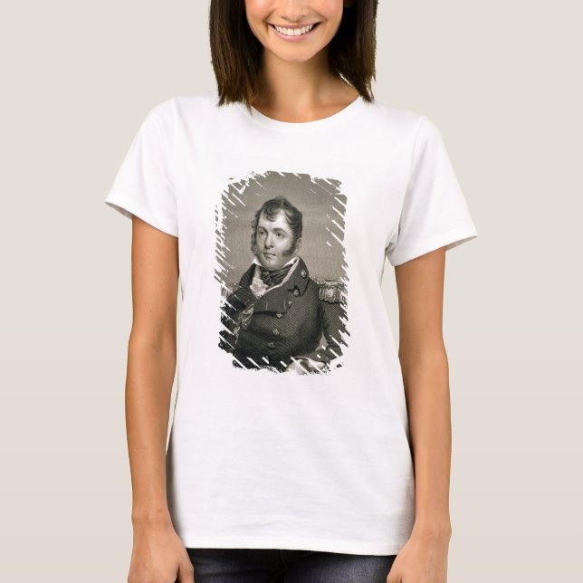 Camiseta Comodoro Oliver Hazard Perry (1785-1819), sepultur (Frente)