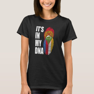 Camiseta Comoran E Quirguistão Misturam Sinalizador De Hera