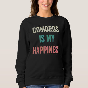 Camiseta Comores É Minha Felicidade