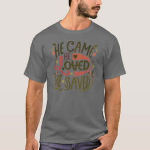 Camiseta Compaixão Colorida pelo Cristo
