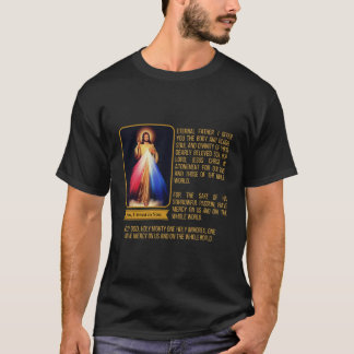 Camiseta Compaixão divino Capela da Imagem Jesus Novena Pra