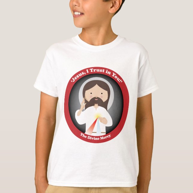Camiseta Compaixão divino de Jesus (Frente)