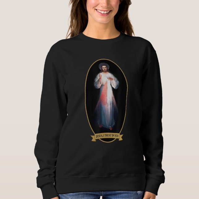 Camiseta Compaixão Divino, Jesus Confio Em Você (Frente)