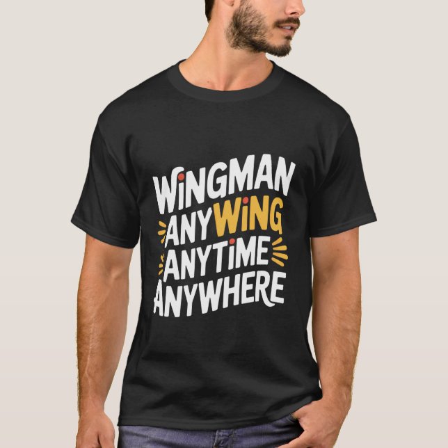 Camiseta Companheiro de Alas Qualquer Asa A Qualquer Hora E (Frente)