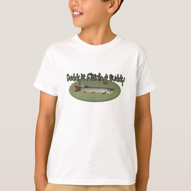 Camiseta Companheiro de Pesca pai (Frente)