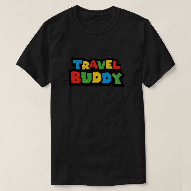 Camiseta Companheiro de Viagem (Frente do Design)