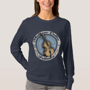 Camiseta Companheiros maduros do violoncelo