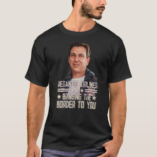 Camiseta Companhia Aérea Desantis Trazendo a fronteira para