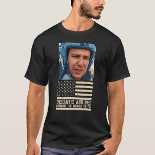 Camiseta Companhia Aérea Desantis Trazendo a fronteira para